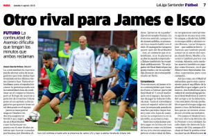 James Isco Marca August 4th