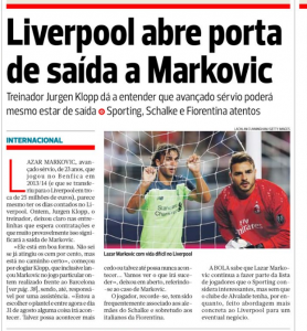Markovic A Bola August 7th