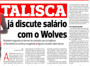 Talisca A Bola August 16th