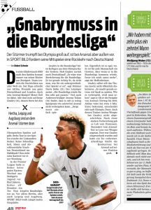 Serge Gnabry SportBild