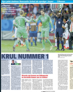 Tim Krul De Telegraaf