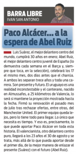 Abel Ruiz Sport August 23rd