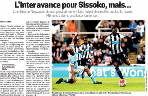 Moussa Sissoko L'Equipe August 24th