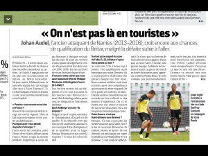 audel l'equipe August 25th