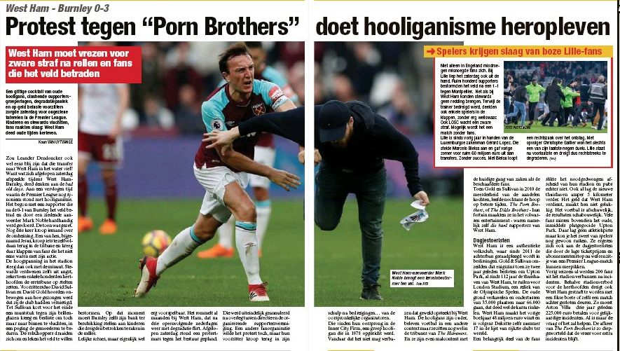 The King Brothers Porn - Porn brothers', 'civil war', 'king of porno' - West Ham getting all the  wrong headlines around Europe - Sport Witness