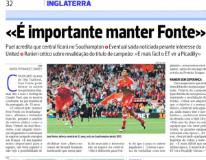 Fonte A Bola August 12th