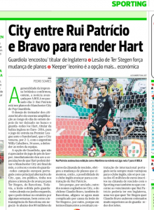 Rui Patricio Record August 15th