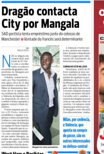 Eliaquim Mangala A Bola August 15th