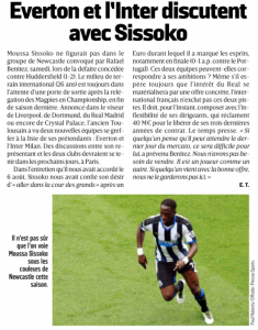 L'Equipe Sissoko August 16th