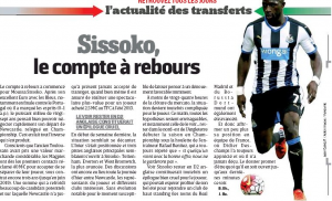 Moussa Sissoko L'Equipw August 31st