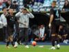 Manchester United make initial contact to assess manager’s availability Antonio Conte yells at reported Tottenham target Alessandro Buongiorno