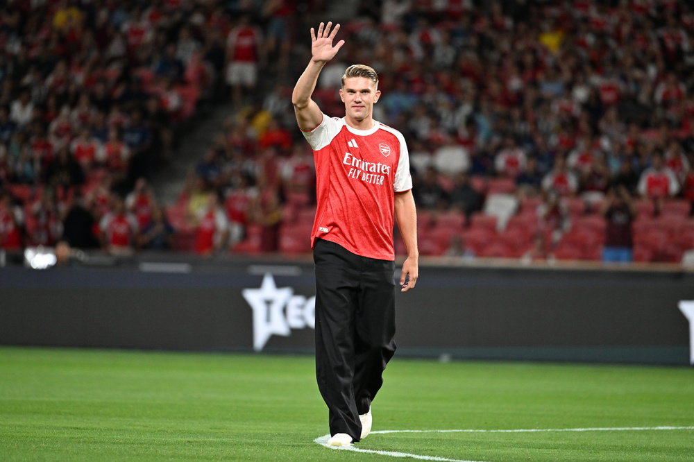 Arsenal striker Viktor Gyökeres