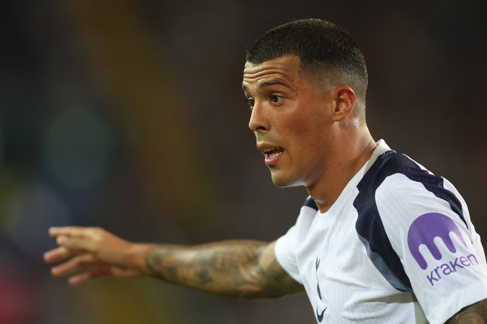 Tottenham defender Pedro Porro