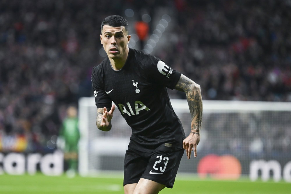 Tottenham Hotspur defender Pedro Porro