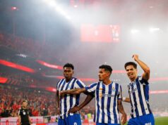 Coventry City wanted player in summer – Manager now delighted transfer didn’t happen Coventry City target Francisco Moura celebrating with FC Porto teammates