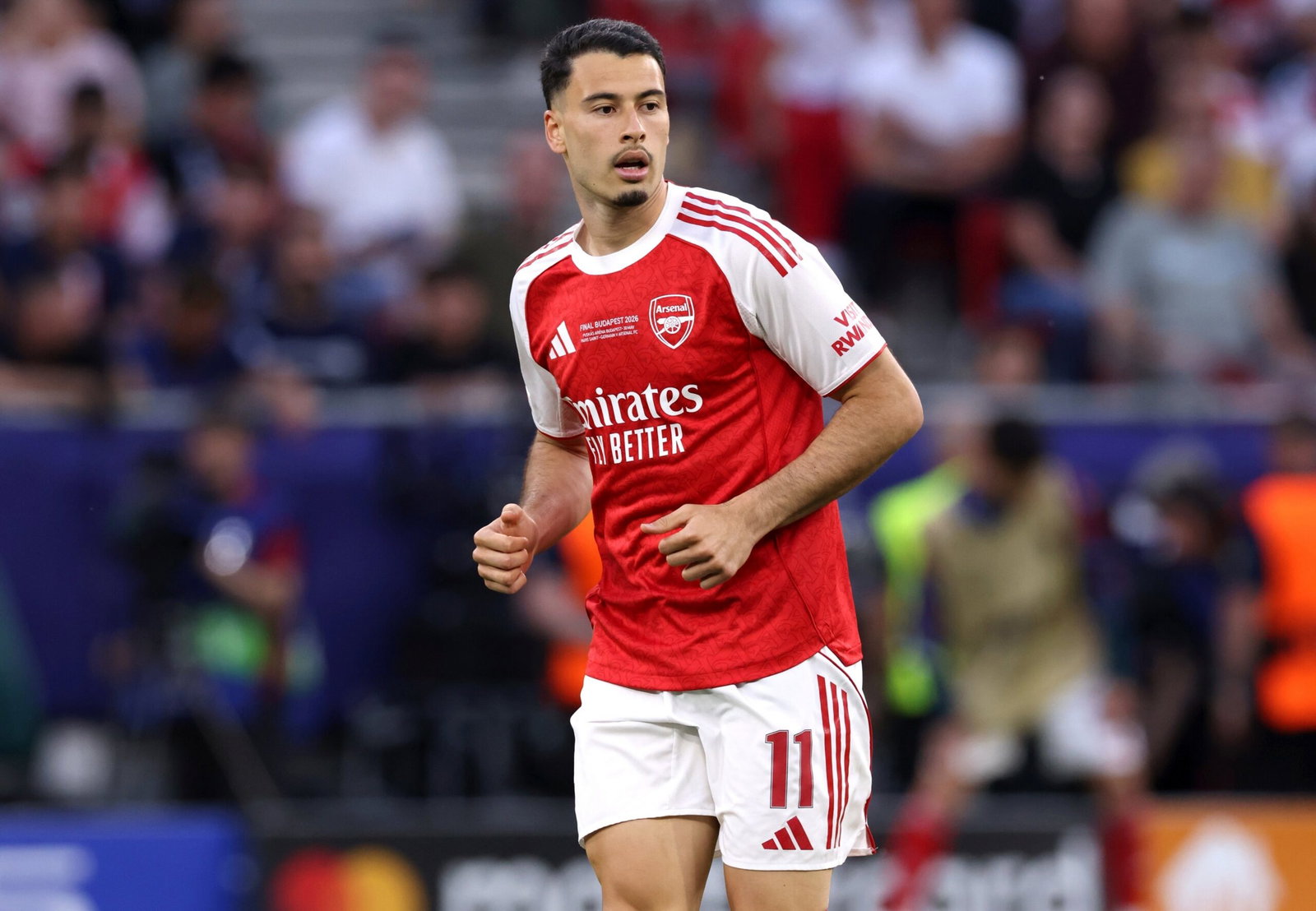 Arsenal attacker Gabriel Martinelli