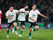 ‘Best positioned’ Aston Villa willing to pay for signing – Player direct request of Emery Gustavo Puerta (No.19) celebrates a Racing Santander goal