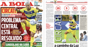Southampton transfer ditched – Club walk away from negotiations Southampton refusing to budge saw Benfica move to Alessandro Circati quickly