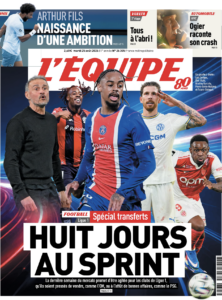 Liverpool efforts to sign Bradley Barcola are big news in France