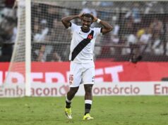 Nottingham Forest exit at risk as physical issues cause concern Cuiabano pictured playing for Vasco