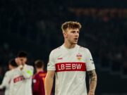 Manchester United, Arsenal and Liverpool in mix for €35m+ German talent Finn Jeltsch pictured in action