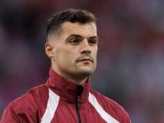 Granit Xhaka: Sunderland captain under investigation over suspected forged Covid certificate Image of Granit Xhaka ahead of Switzerland match