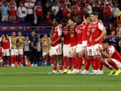 Sigh of relief – Arsenal national duty fitness scare played down Image of Jurrien Timber with Arsenal teammates