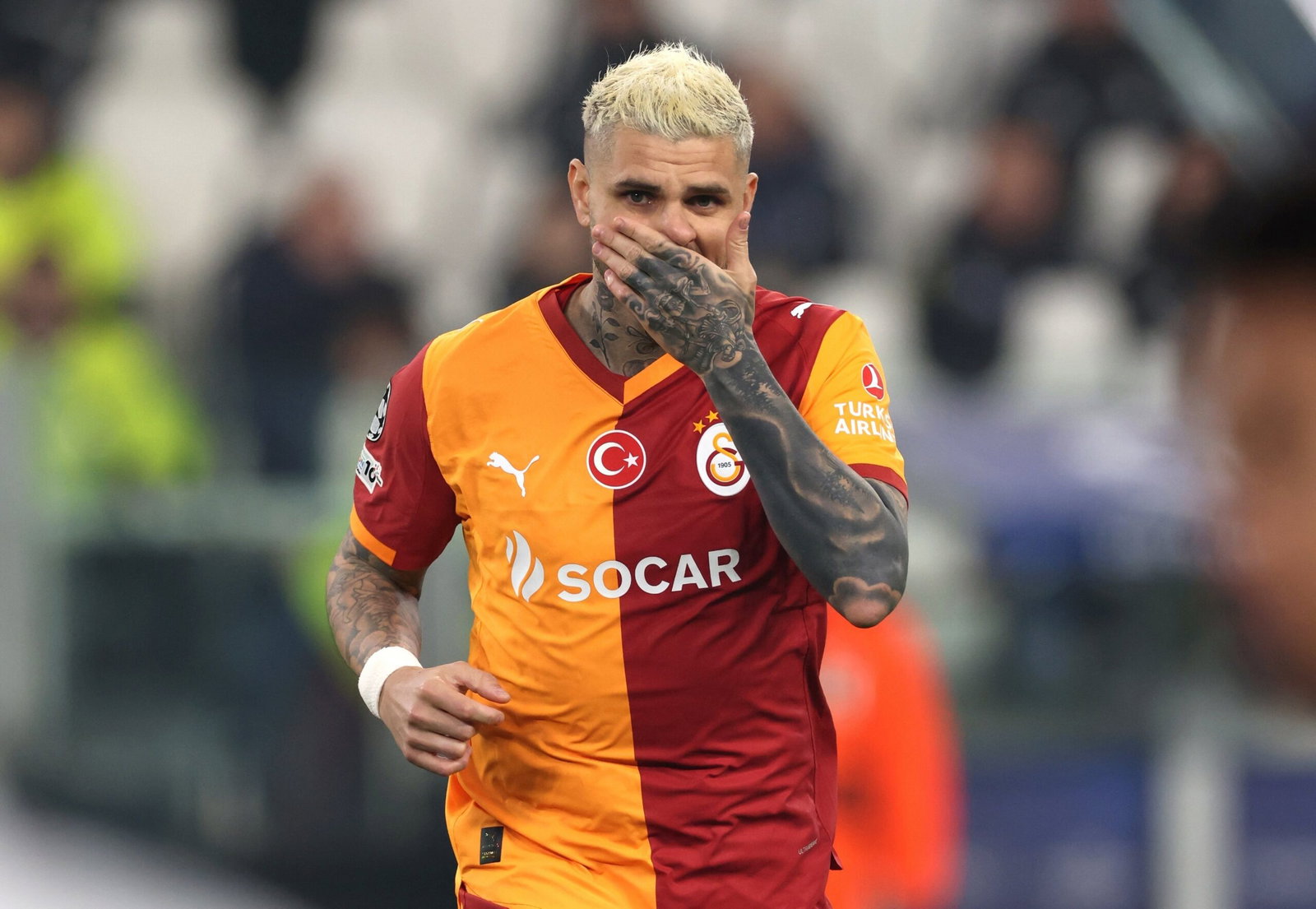Image of Mauro Icardi in action for Galatasaray