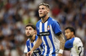 “He’ll be at Manchester City next year” – 5 goals in 5 games striker tipped for stardom Roberto Fernandez pictured in action for Espanyol