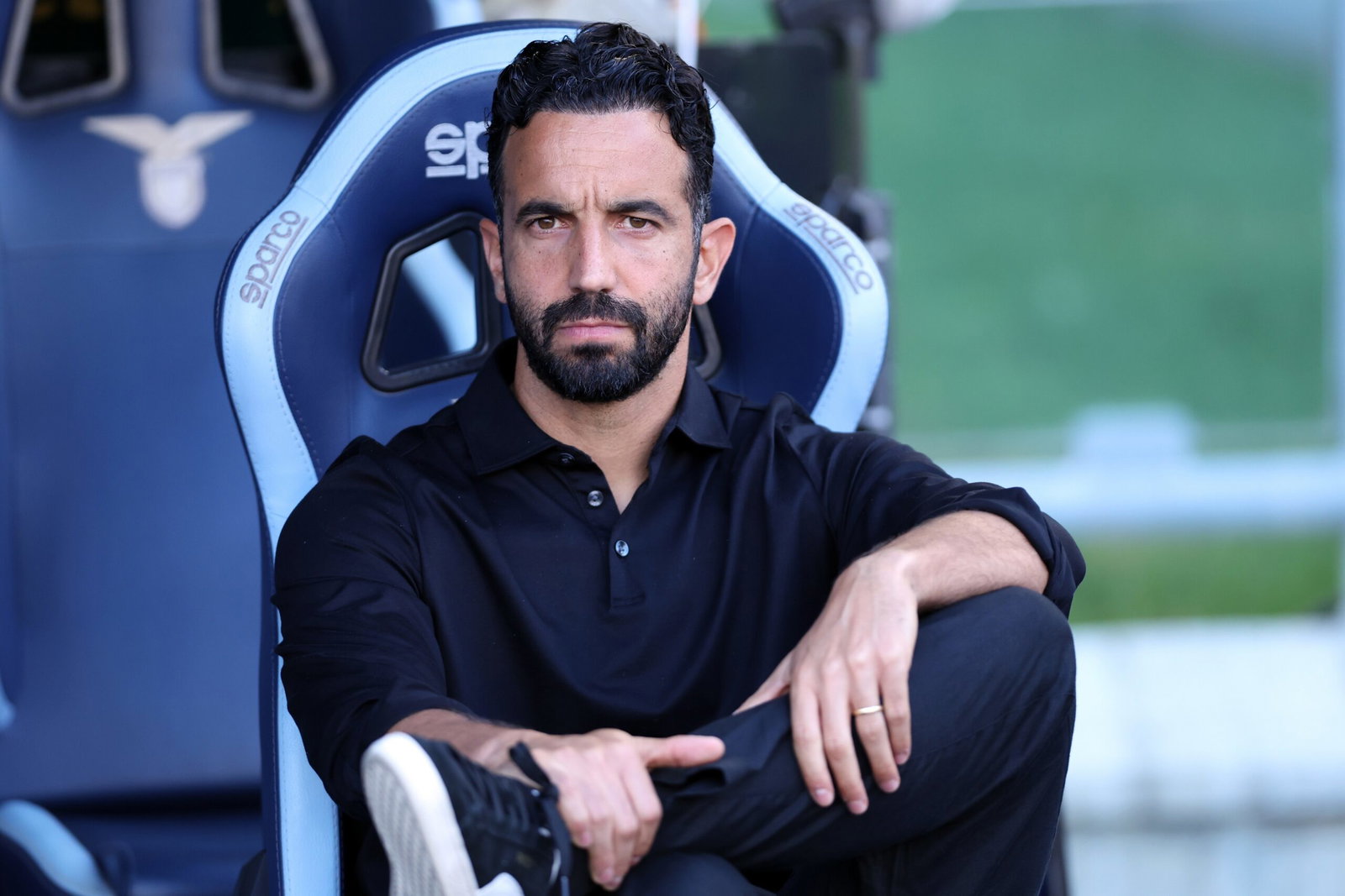 Ruben Amorim sat in dug out