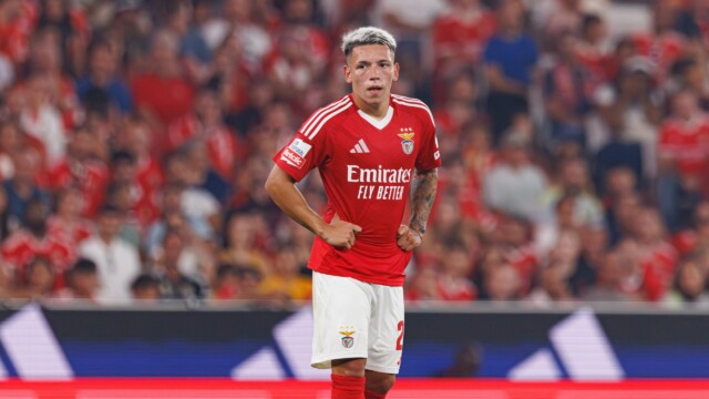 Gianluca Prestianni back in 2024, it took him a while to settle in at Benfica Gianluca Prestianni